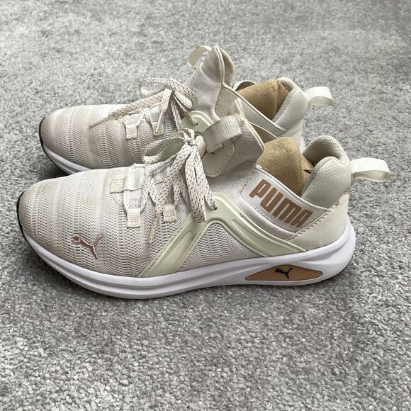 Puma Enzo 2 Soft Foam Athletic Running Shoes Womens 8.5 White 193257-03 Active - Picture 2 of 16